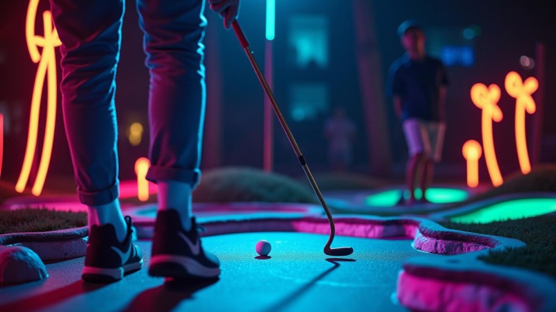 Glow Miniature Golf